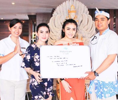 watermark hotel with guests