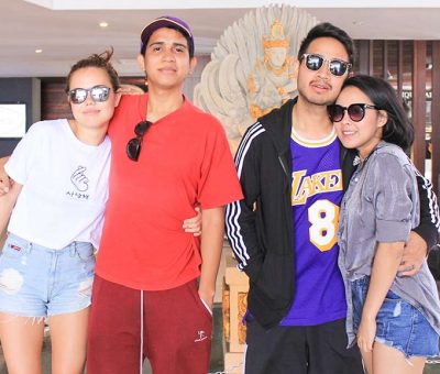 watermark hotel with guests