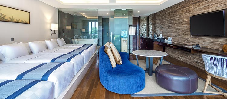 Suite room Watermark hotel Bali