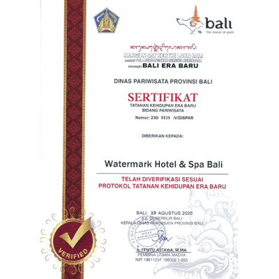 new normal certificate