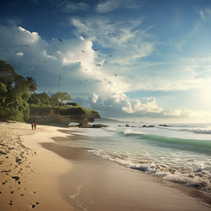 beach in bali