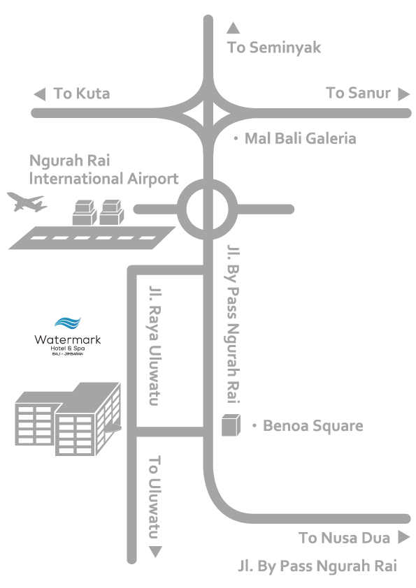 hotel location map