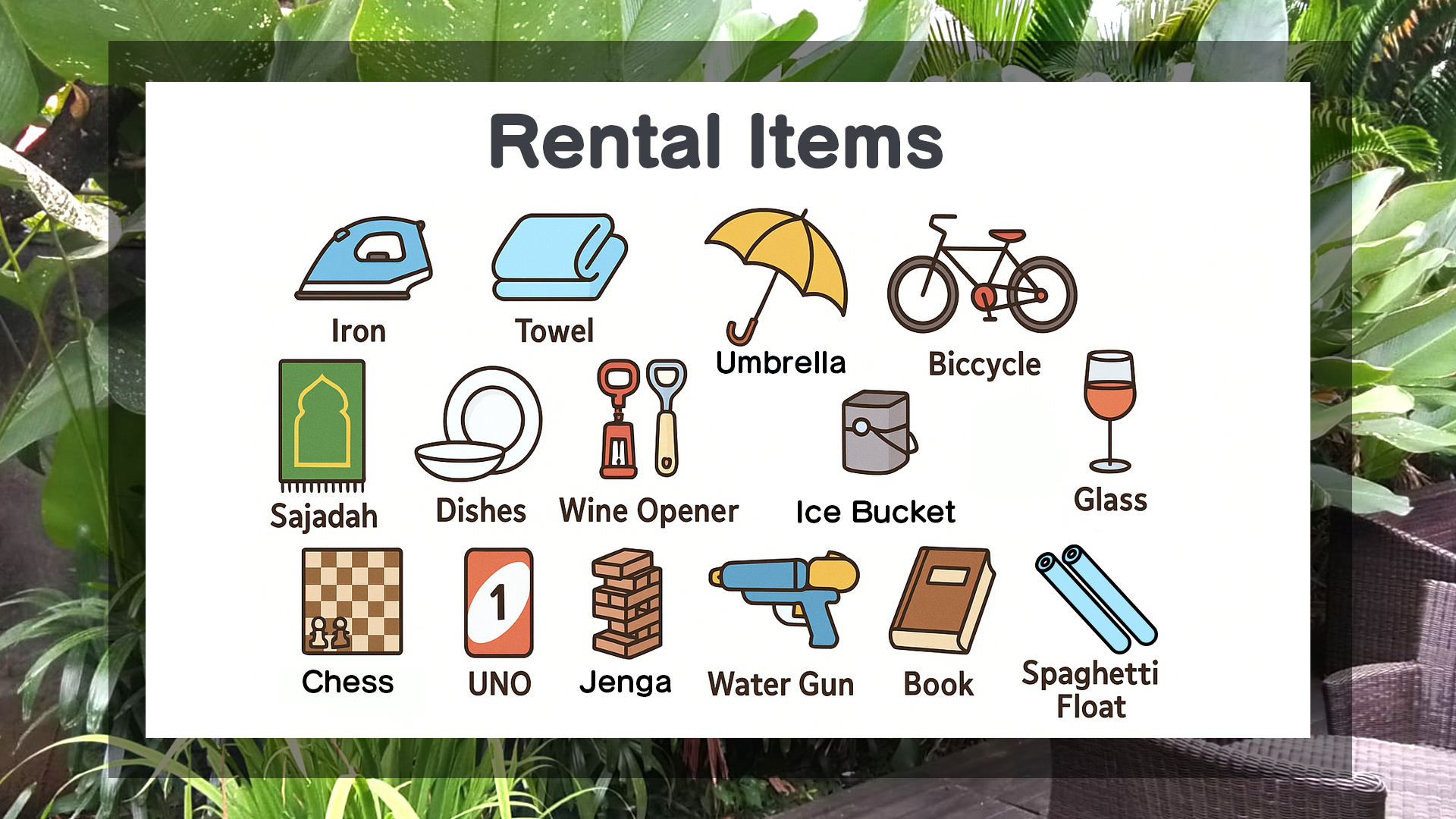 Rental Item