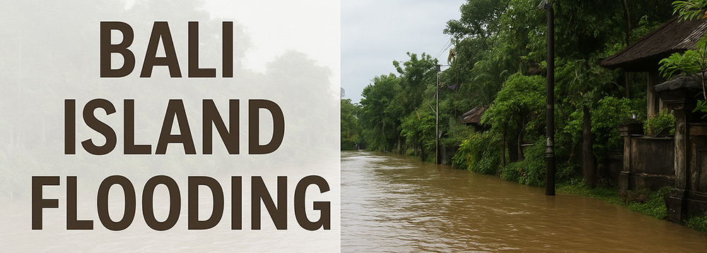 flood in Bali